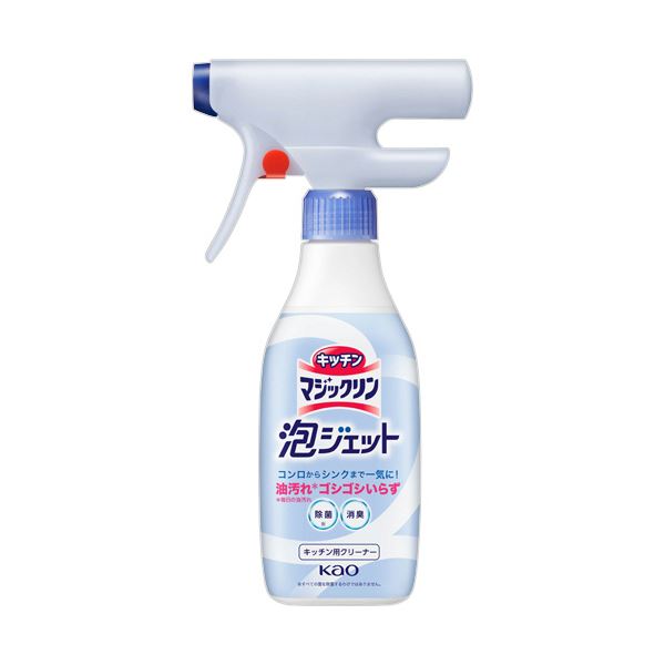 （まとめ）花王 キッチンマジックリン 泡ジェット本体 370ml 1本[x10セット]