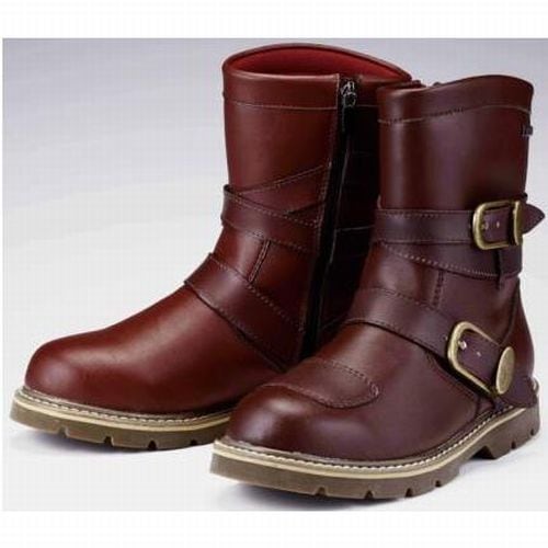 ROB201RDBR250 Rosso StyleLab ROB-201 防水ライディングブーツ レッドブラウン 25.0cm