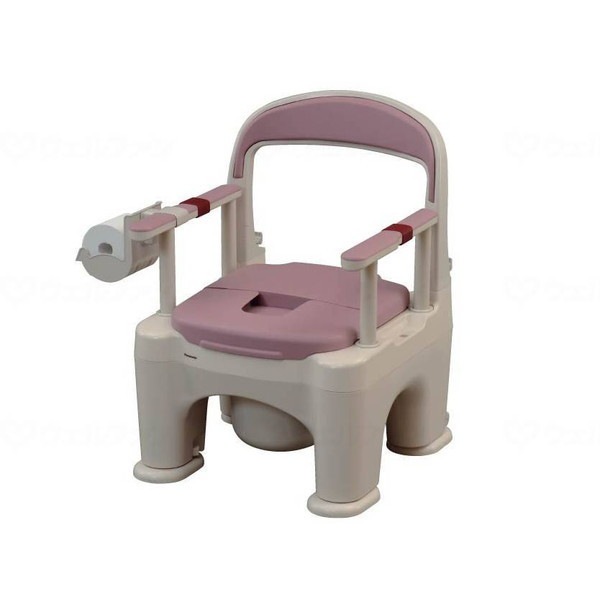 パナソニックエイジフリー 座楽 ラフィーネ 前後傾斜脚付き ミスティパープル 脱臭プラスチック PN-L30211V メーカー直送