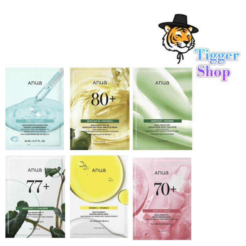 [10枚入/6種] シートマスク6種