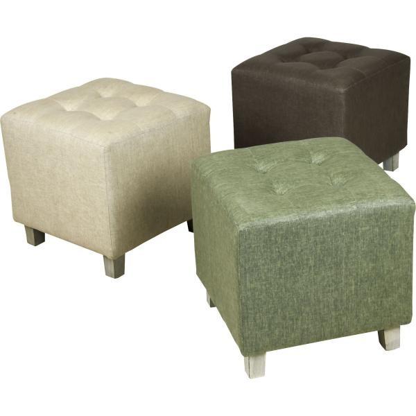 スツール 1脚 椅子 おしゃれ イス チェア 背もたれなし オットマン コンパクト 完成品 省スペース 北欧 モダン ID012