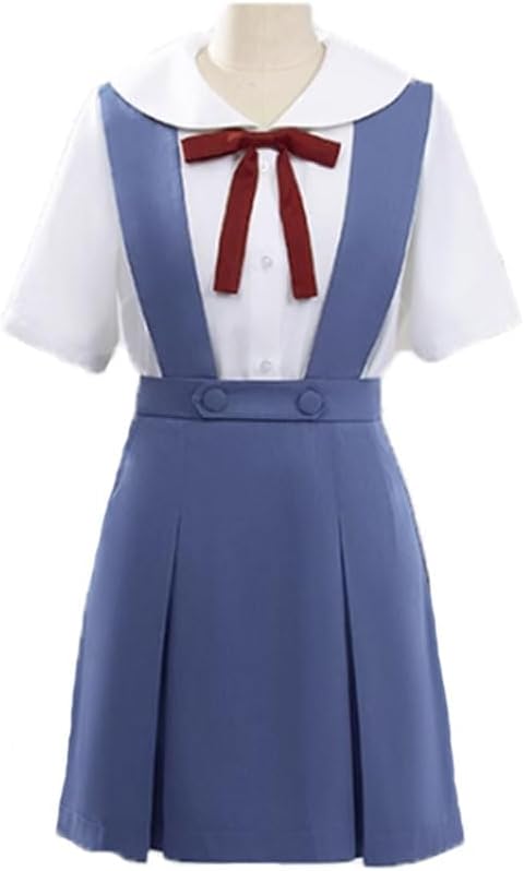 新世紀エヴァンゲリオン 綾波レイ アスカ 制服 コスプレ衣装 文化祭