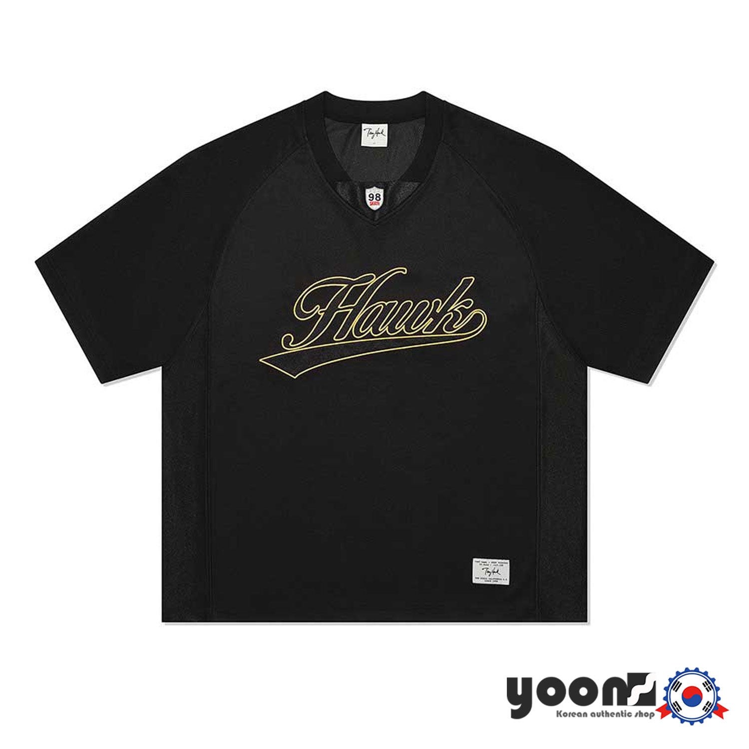 [TONY HAWK] メッシュユニフォームオーバーフィット 半袖Tシャツ (ブラック) 6,790円