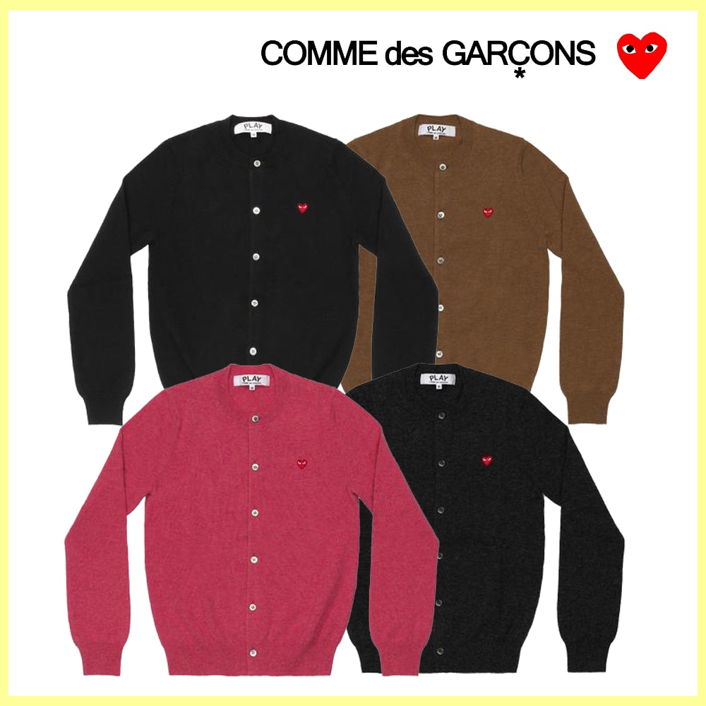 国内発送 / 正規店買付 【COMME des GARCONS】レディース 新作 ミニハート カーディガン