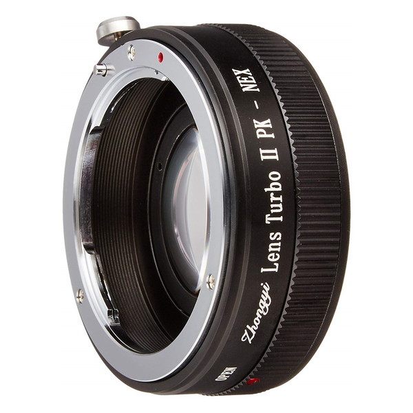 中一光学 Lens Turbo II PK-NEX [フォーカルレデューサー マウントアダプター(ペンタックスKマウントレンズ ソニーNEX/α.Eマウント)]