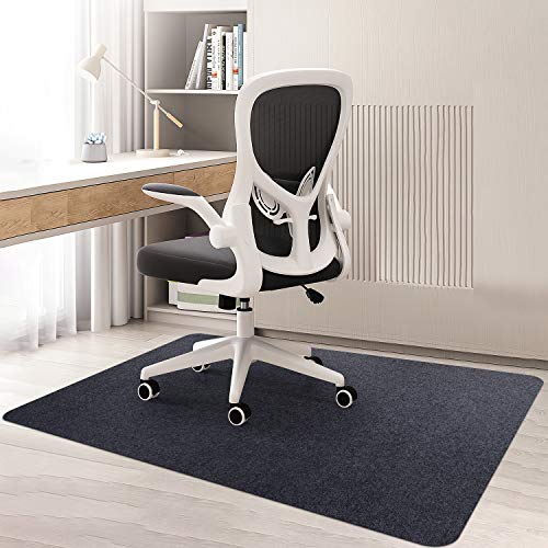 お安く提供チェアマット フロアマット 140x90cm 厚み4mm ズレない 床保護マット デスク 机下 椅子 足元マット 静音吸音 床傷防止 滑り止め 丸洗い可能 カット可能 床暖房対応 抗菌 防カ