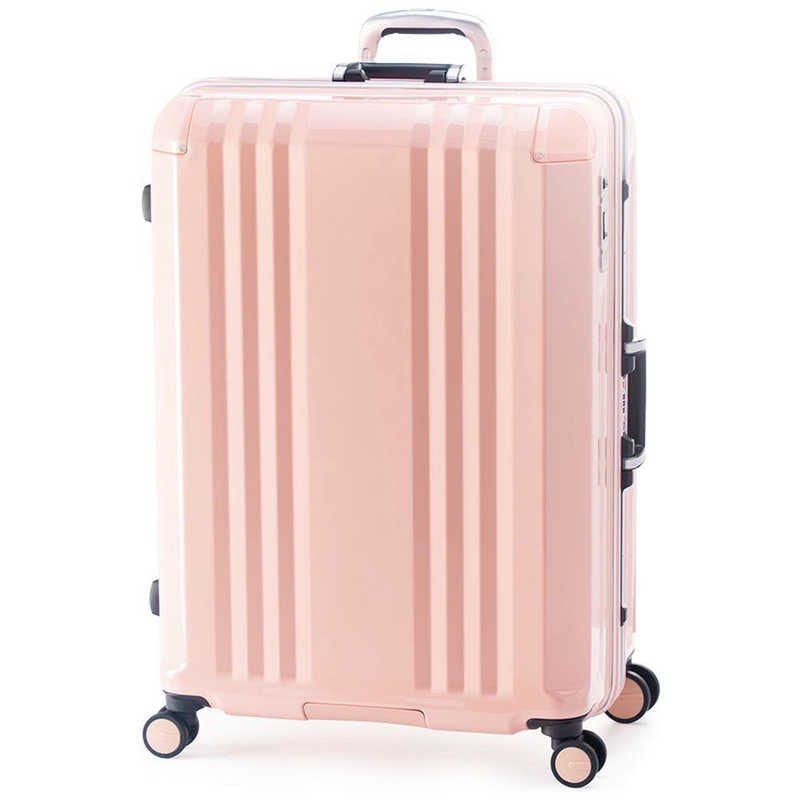 A.L.I　ハードキャリー デカかるEdge フレームタイプ コーラルピンク [TSAロック搭載 /96L]　ALI-070R-28