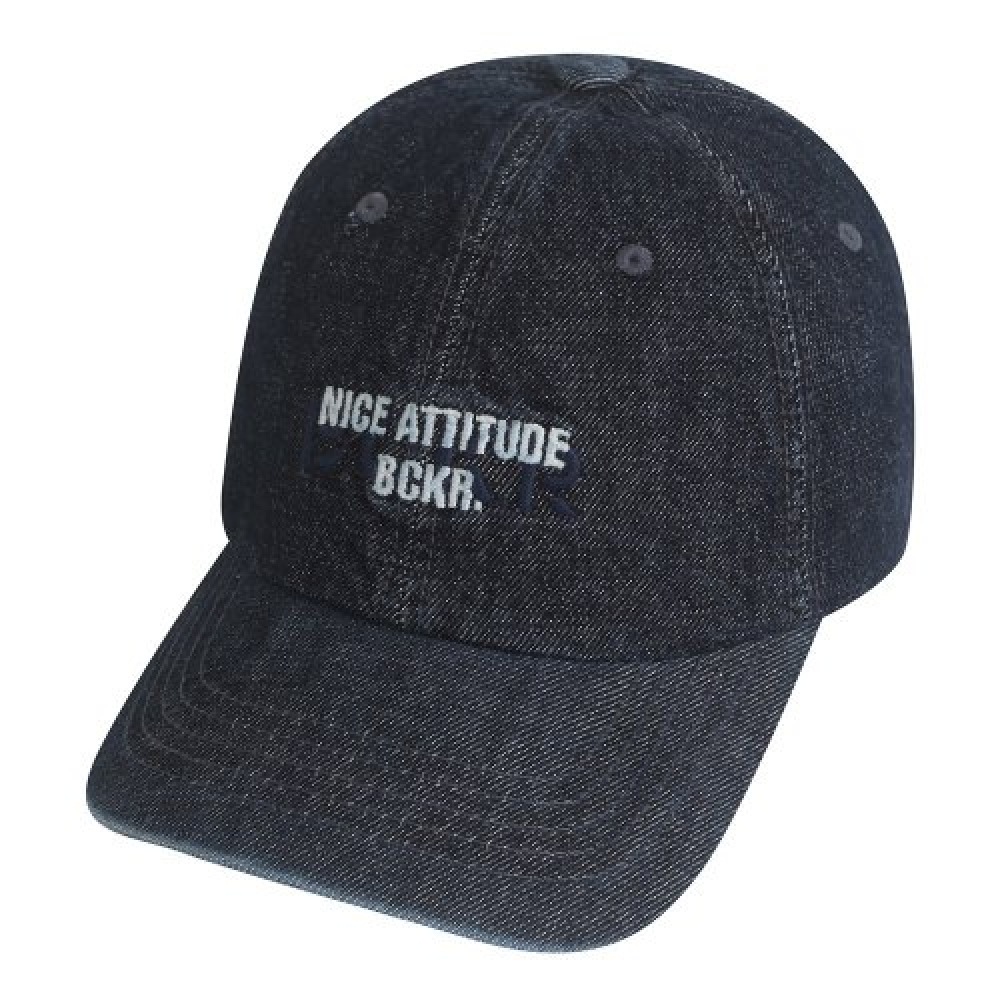 BUCKAROO パブリックバッカルーロゴビンテージデニムボールキャップ (B235AP250P) ダークネイビー