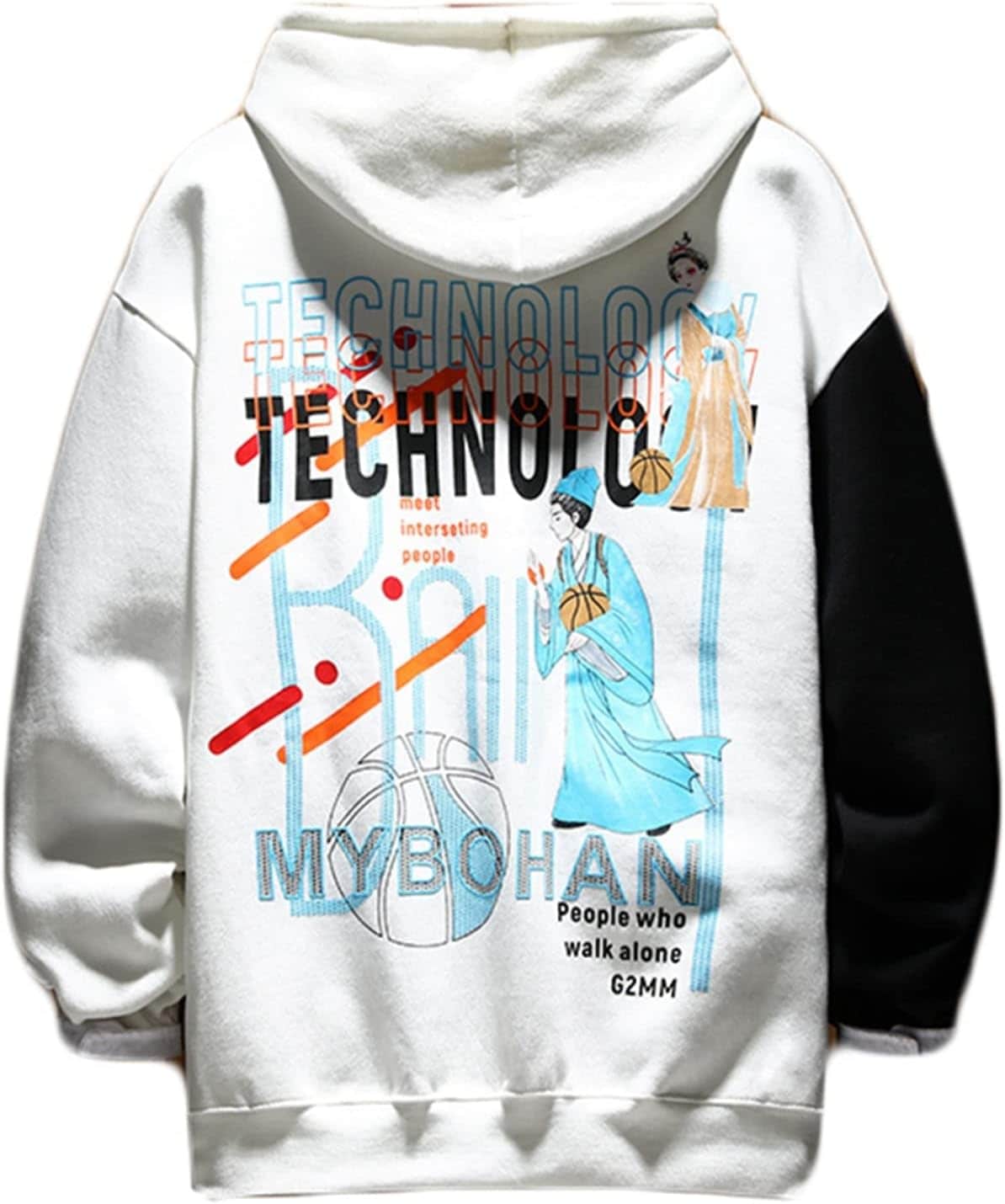 パーカー トレーナー 男性用 レディース 春物 切り替え フェイクレイヤード フード付き カジュアル クール 丈長め 体型パカー トップス プルオーバー 柔らかい ファッション 通気性 ペア