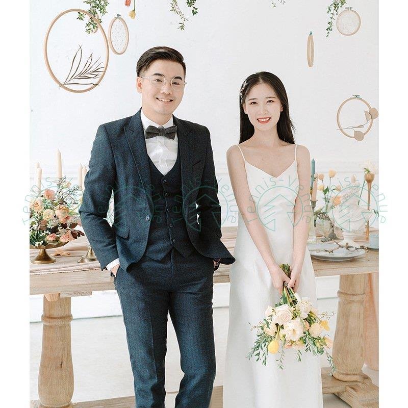 ウエディングドレス 袖なし 結婚式 二次会 白 安い キャミソール 花嫁 フォトウエディング ビーチ