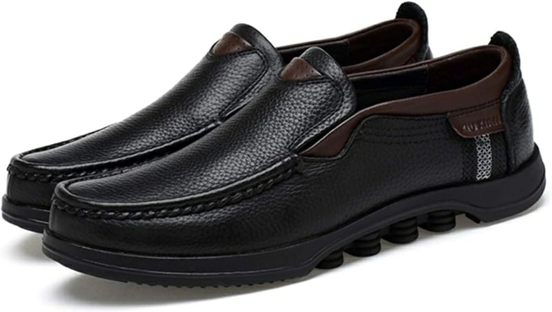 ビジネスシューズ カジュアル ドライビングシューズ 本革 紳士靴 革靴 メンズ モカシン モカシンシューズ スリッポン 軽量 防滑 幅広 4E EEEE ウォーキングシューズ トレッキング コンフォー 8,597円