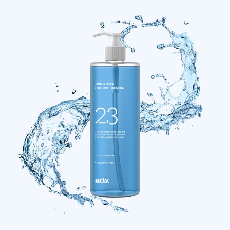 【韓国皮膚ショップ使用】23 トナー (水分/鎮静)480ml+泡工瓶+サンプル追加贈呈/韓国人気ブランド