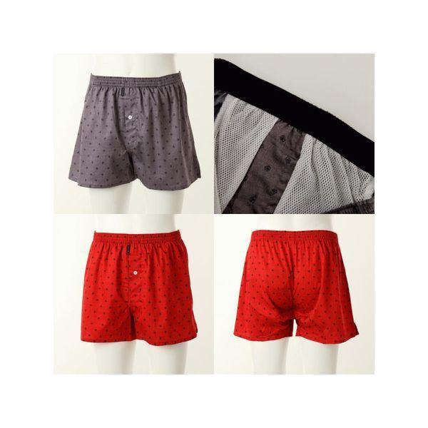 ビーナス正常 男性 綿80数 スクエアナ염 マジック トランクの中にメッシュ網 トランク VMP195.._P405498126