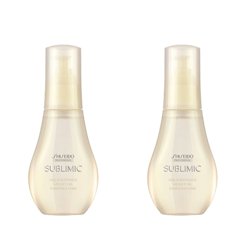 資生堂アクアインテンシブベルベットヘアオイルJHK_673100ml2個