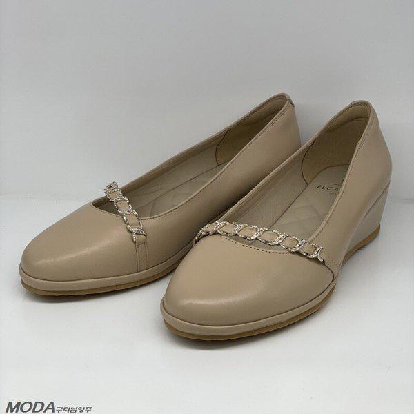 軽量クッション超軽量ウェッジ女性パンプス2XWD69XE_GN