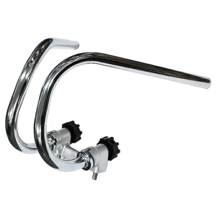 くるくるハンドル ハンドルポスト セット バイク モンキー ゴリラ シャリー ダックス クランプ 絞り ハンドル ダウン ロータイプ シャコタン 旧車 絶版車 汎用 社外品 オリジナル