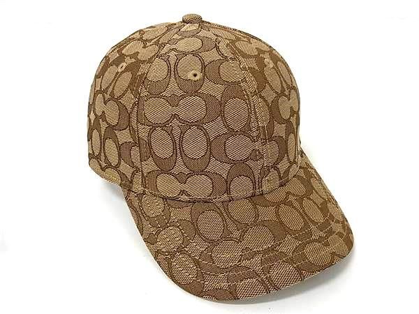 ベースボールキャップ シグネチャー コットン×ポリエステル 4855 ブラウン 帽子 おしゃれ 可愛い ブランド プレゼント ギフト 旅行 ウォーキング アウトドア キャンプ【本物保証】