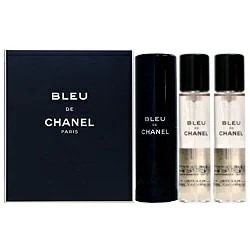 CHANELブルードゥプールオム トラベルスプレー EDT SP 20ml×3本セット【香水 ギフト メンズ】
