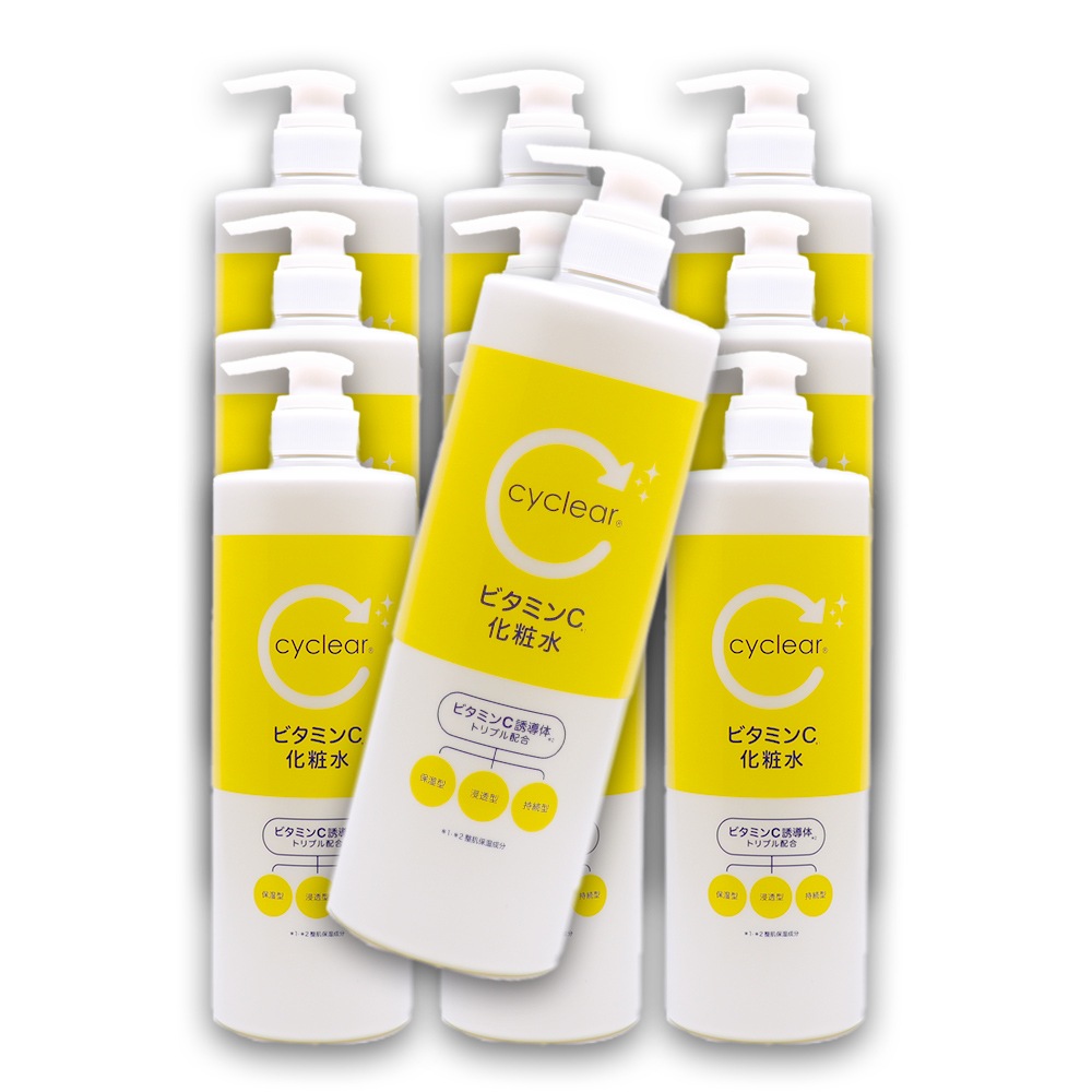 ビタミンC誘導体 化粧水 大容量 1000ml 10個 ビタミンＣ 柑橘系の香り 毛穴ケア 日本製