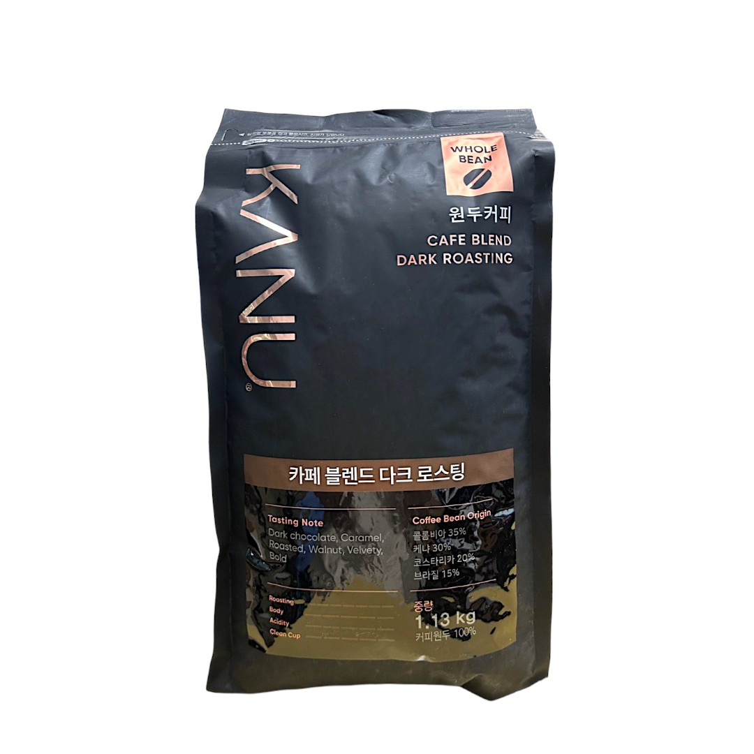 カフェブレンドダークロースト ホールビーンコーヒー 1.13kg cc