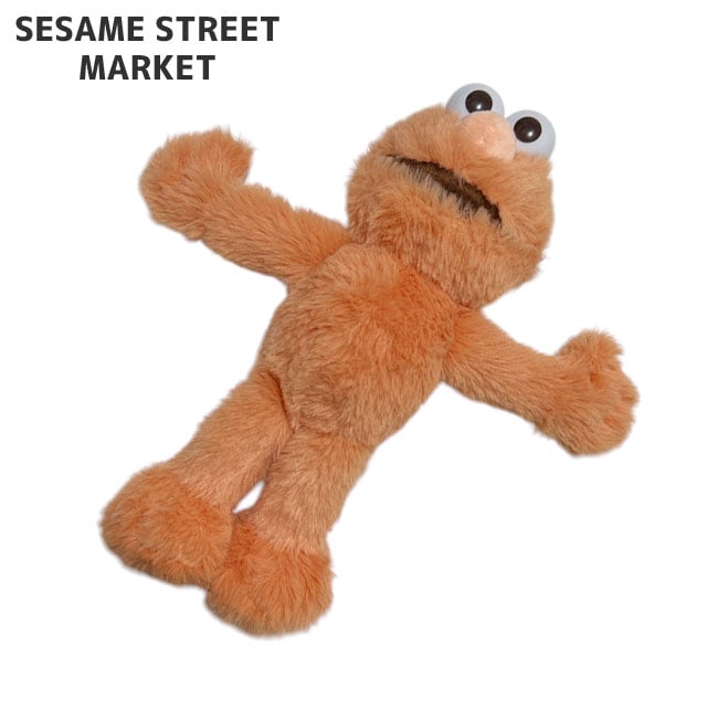 セサミストリートマーケット SESAME STREET MARKET 店舗限定 オレンジ エルモ パステル ぬいぐるみ S フィギュア 283-000536-018