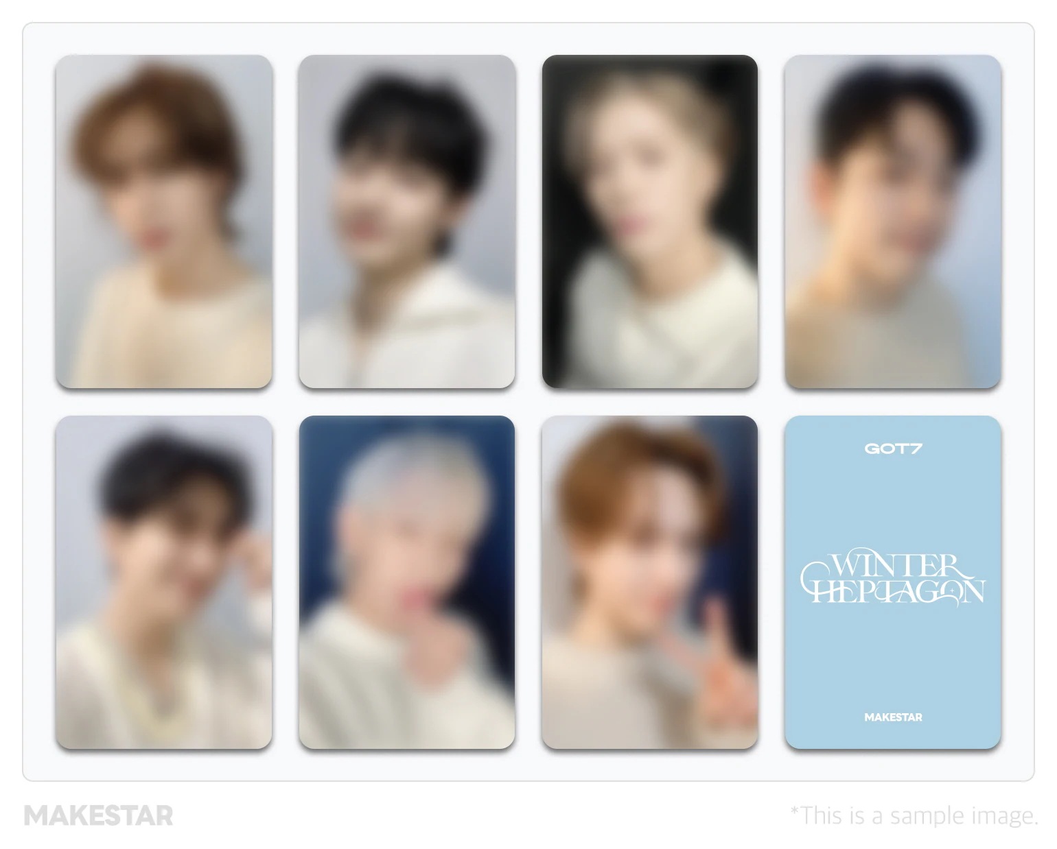 Qoo10] JYP Entertainment ONLINE特典+ 2種セット GOT7 : KPOP