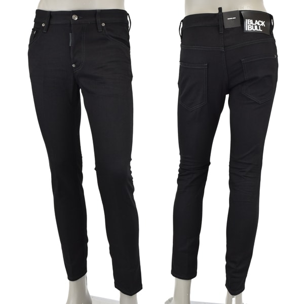 DSQUARED2 ディースクエアード BLACK BULL SKATER JEAN/S74LB1427 S30564 900