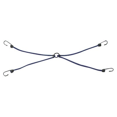 他サイト： キャプテンスタッグ　ストレッチコード80cm×9mmフック4個付　M7445の商品画像