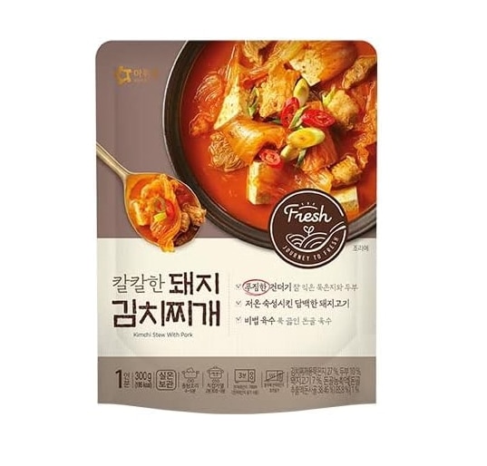 OURHOME 豚キムチチゲ 300g 12袋セット(1ケース） 韓国食品 韓国食材 レトルト パウチ スープ コク深い おいしい 保存食