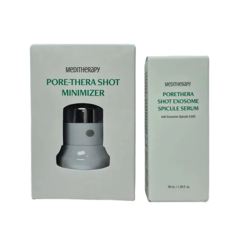 ポアセラショットエクソソームスピキュールセラム + EMS美顔器 / 韓国コスメ
