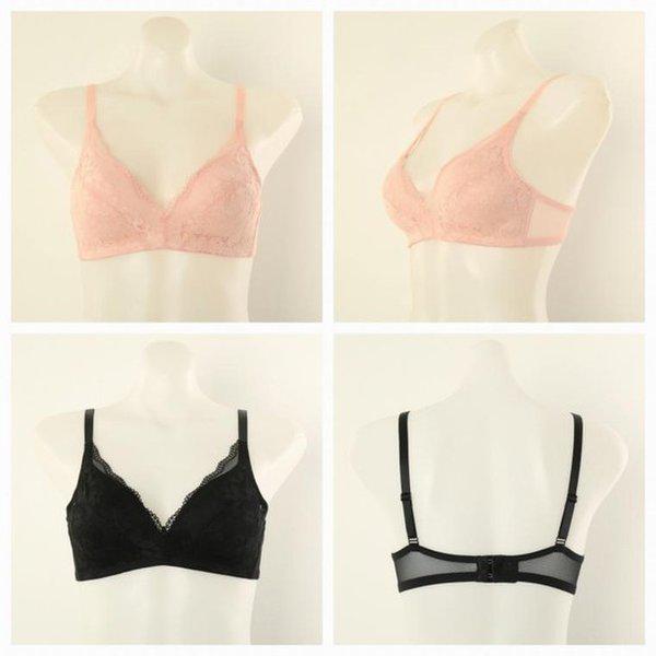 【イベント】均一価格セールブラ Cカップ レース ノンワイヤー フルカップ モールドブラ_A VBRQ885C_A