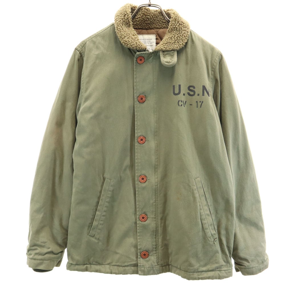 ミリタリージャケット M カーキ blu メンズ 古着 14,856円