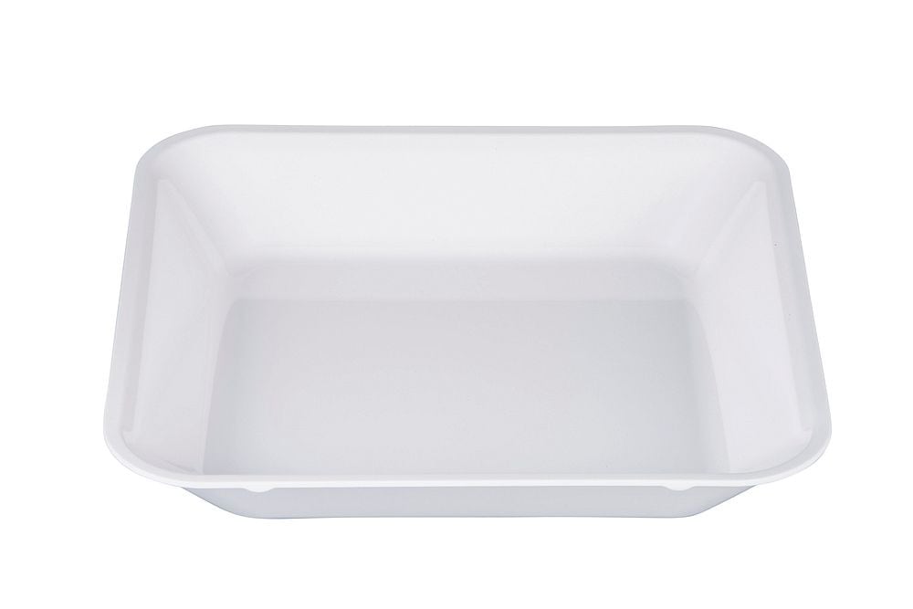 カンダ メラミン製フードパン 角型 2/3サイズ 白 UL-2365-W