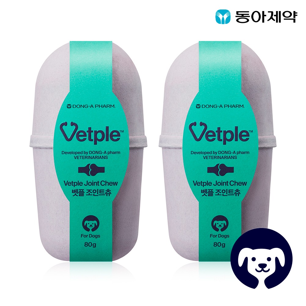 東亜製薬ベッフル子犬関節栄養剤ジョイントチュー80g2筒