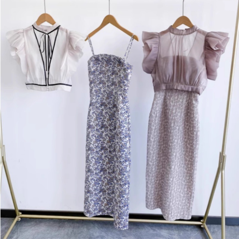 SN レディース ワンピース ロング 2点セット