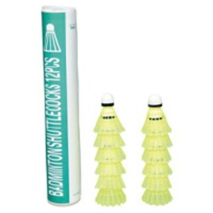 （まとめ）バドミントン/シャトルコックプラ羽根 黄[x2セット] 6,816円