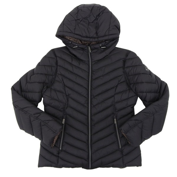 マイケルコース 衣類 レディース パッカブル ジャケット （リバーシブル） XS アウトレット ブラック×ブラウン 77B6810M42-BLBRXS MICHAEL KORS