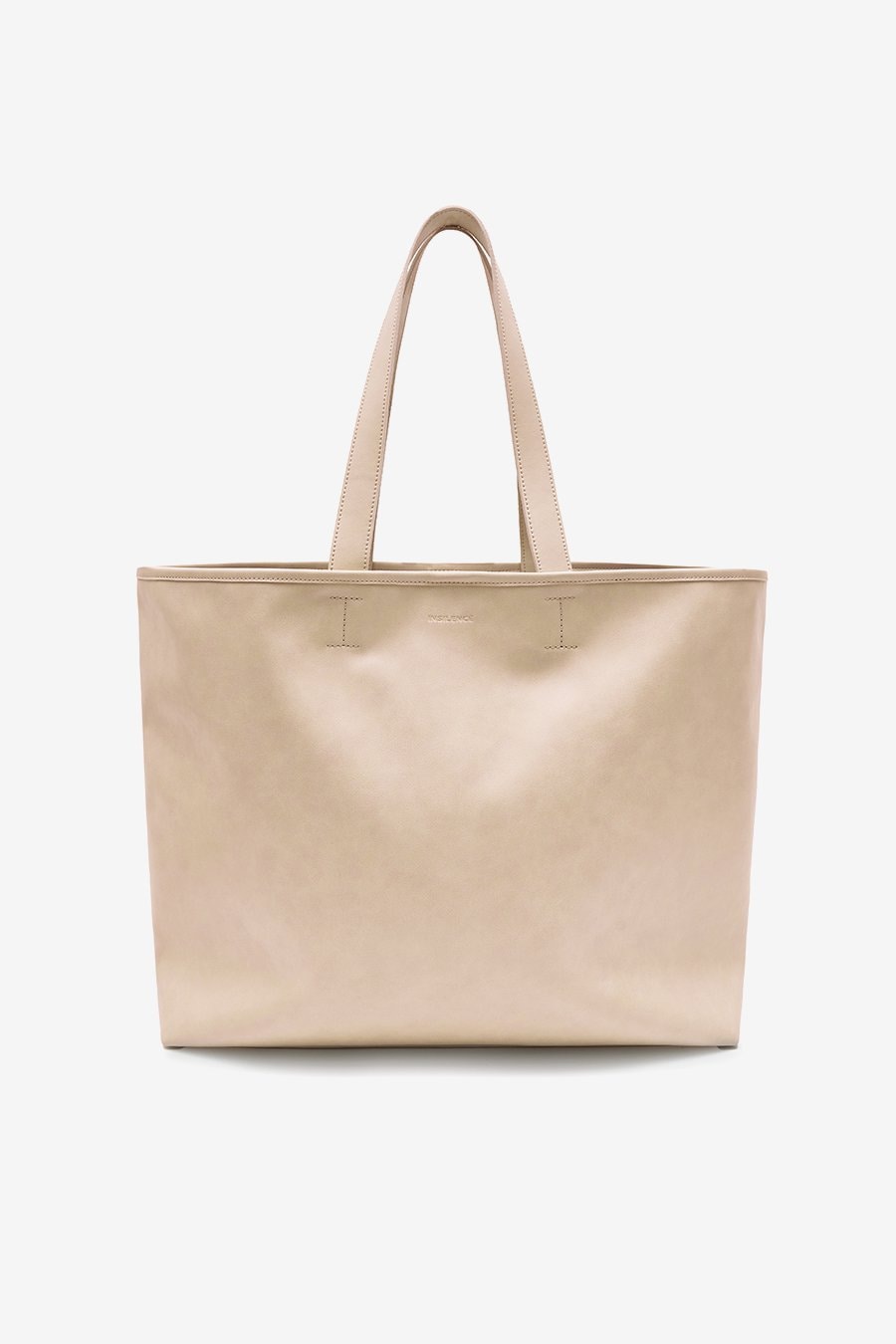 【INSILENCE】 BIG TOTE BAG : BEIGE
