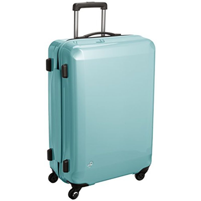 ファッションなデザイン cm 65 67L ラグーナライトF 日本製スーツケース 3.4kg ピーコックブルー 02533 旅行用品