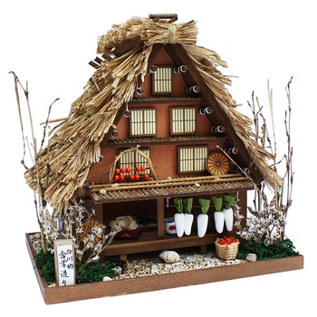 ドールハウスキット 白川郷の合掌造り 【 家屋 巣ごもりグッズ オモチャ 玩具 工作 おもちゃ 手作りキット 】 5,233円