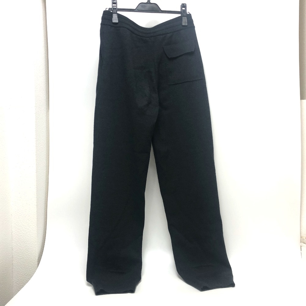 パンツ RM231M ロゴワッペン ズボン ボトムス ニット スウェット パンツ アパレル ウール ブラック