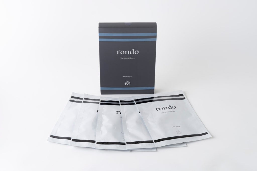 【美容液マスク】rondo バイタル素肌セラム （1シート25ml×5枚入）