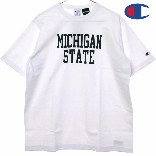 メール便 アメリカ製 スリーブ Tシャツ カレッジプリント [C5-B309] メンズ アメカジ MADE IN USA トップス ホワイト　 正規取扱店