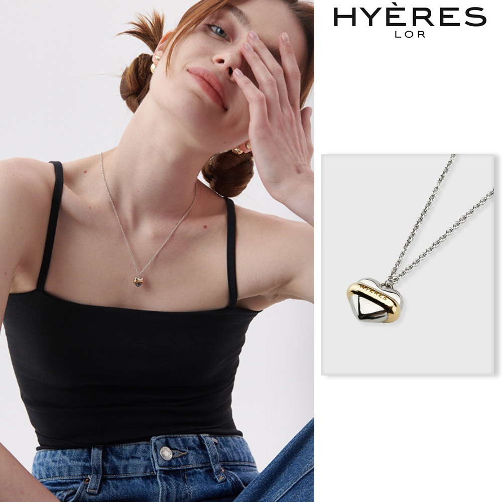 [HYERES LOR] H Heart Dessert BR(C) Macaron Necklace