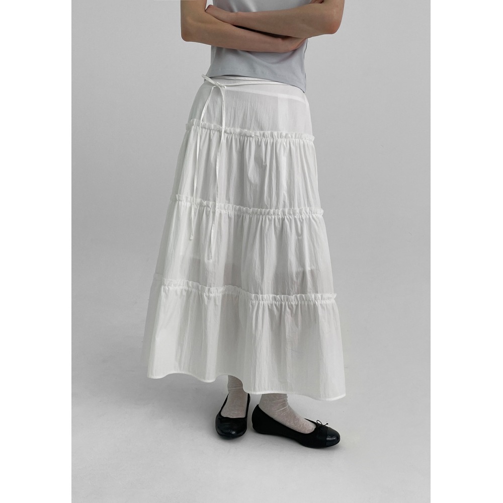 ブラックアップ [製] シグニーフレアロングスカート