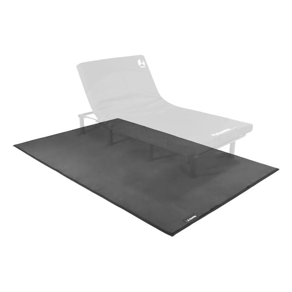 ゲーミングカーペット「ベッドごと ふかふかラグ」 BCM-250C-BK