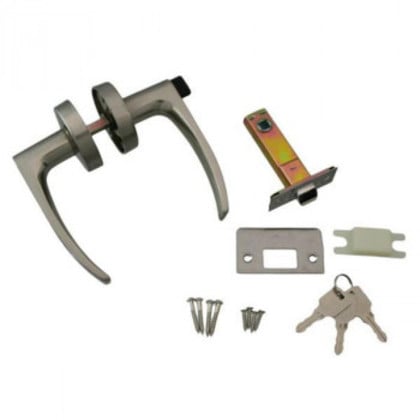 NP-32A-ML-NI レバー鍵付間仕切 3本キー 00776663-001