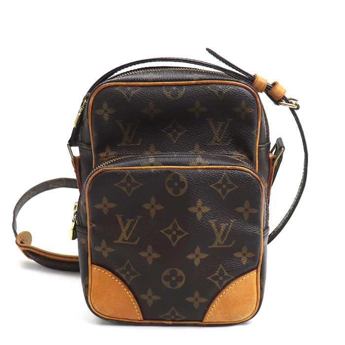 LOUIS VUITTON ルイ・ヴィトン アマゾン ショルダーバッグ モノグラム ブラウン M45236 SD0041 レディース 中古