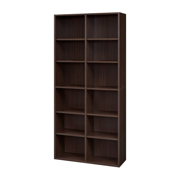 白井産業 FUL-1885 DK シンプルオープンラック フルニコ ダークブラウン メーカー直送