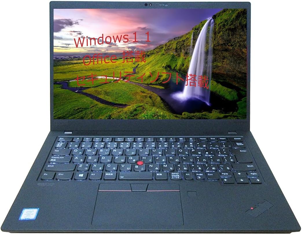 ノートパソコン windows11 X1CARBON 2019年モ Full HD1920x1080 Core i5-8世代 メモリ8GB SSD 512GB【バッテリー長持ち 軽量薄型 14インチ